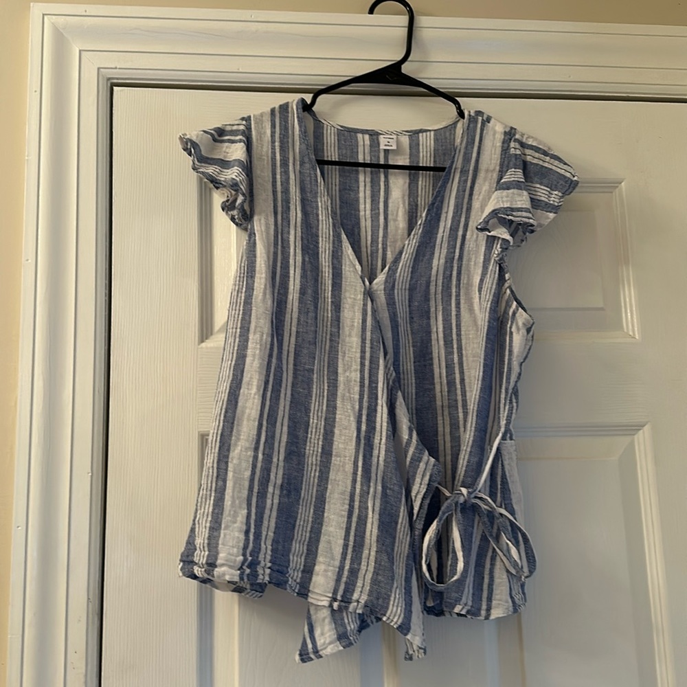 old navy stripe top